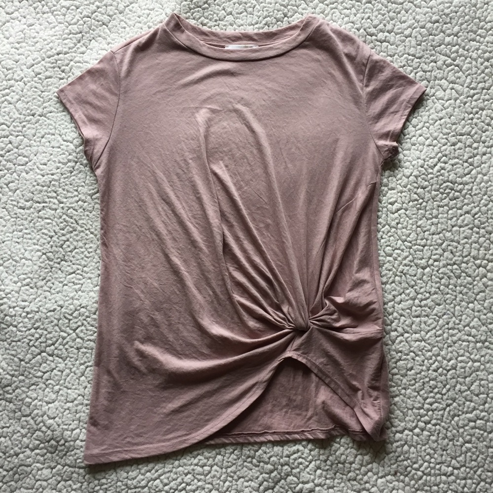 Like New Short Sleeve Tuck Tee